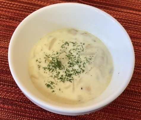 ベーコンと玉ねぎのミルクスープ