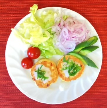ふわふわ豆腐ハンバーグ