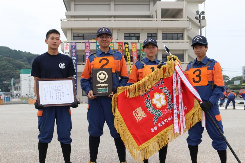 操法大会小型の部優勝第9分団