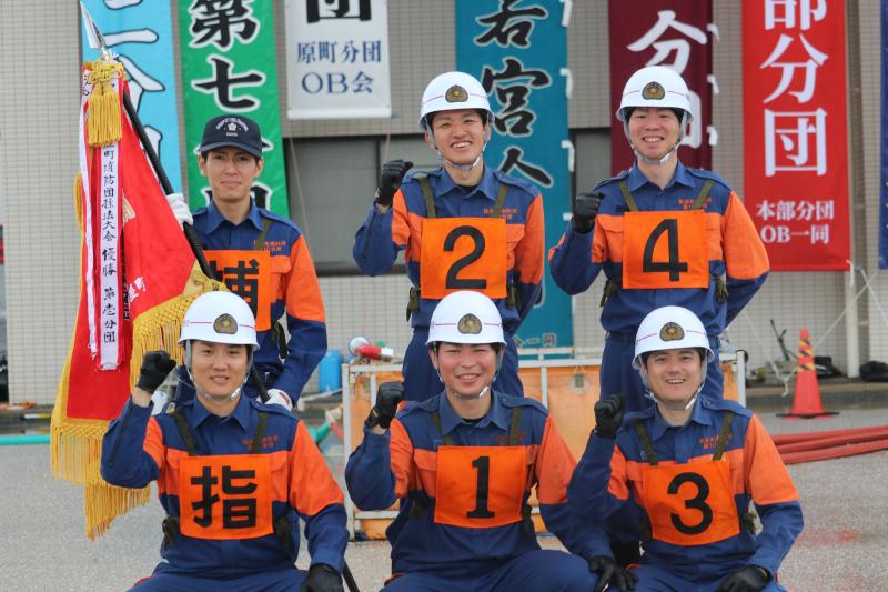 操法大会ポンプ優勝（令和６年度）